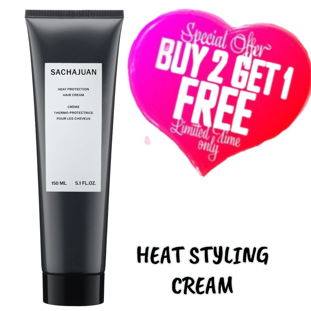 SACHAJUAN Heat Protect Styling Cream (Moisturizing, Strengthening, Reduce Frizz)